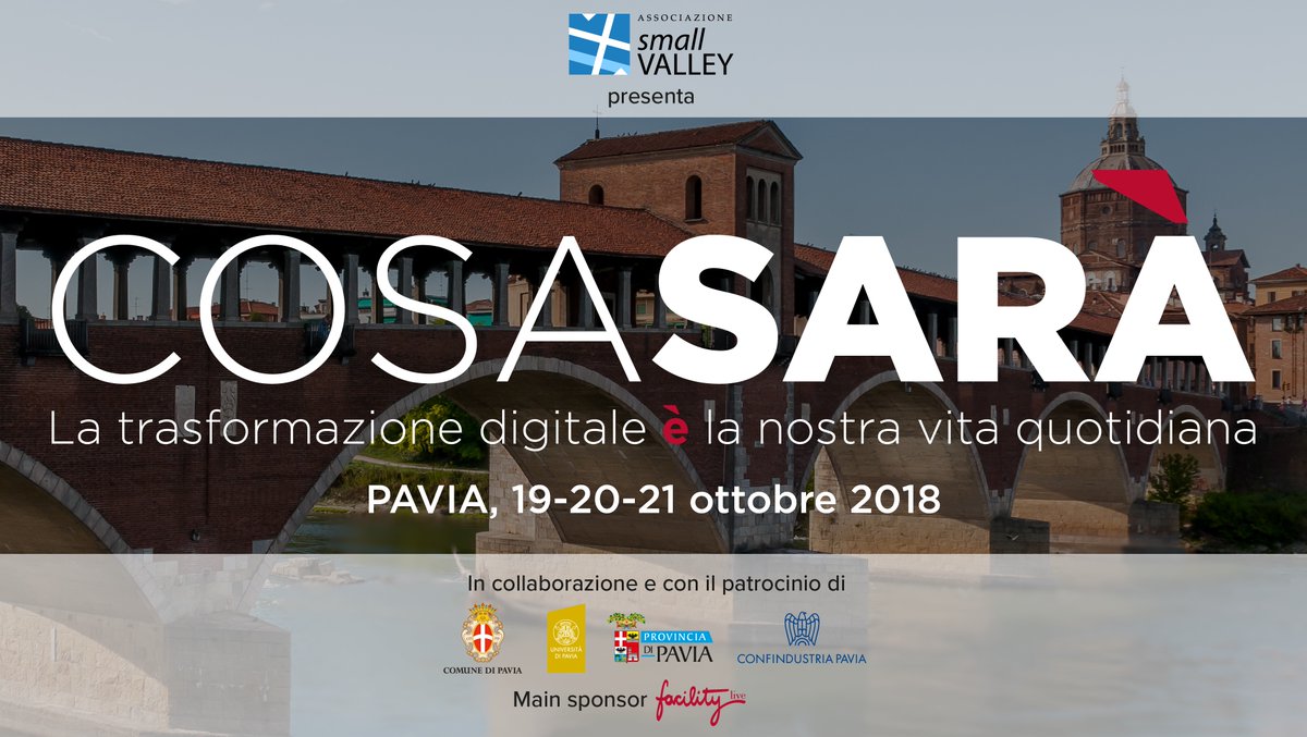 Festival Cosa Sarà – Pavia, 19-20-21 ottobre 2018